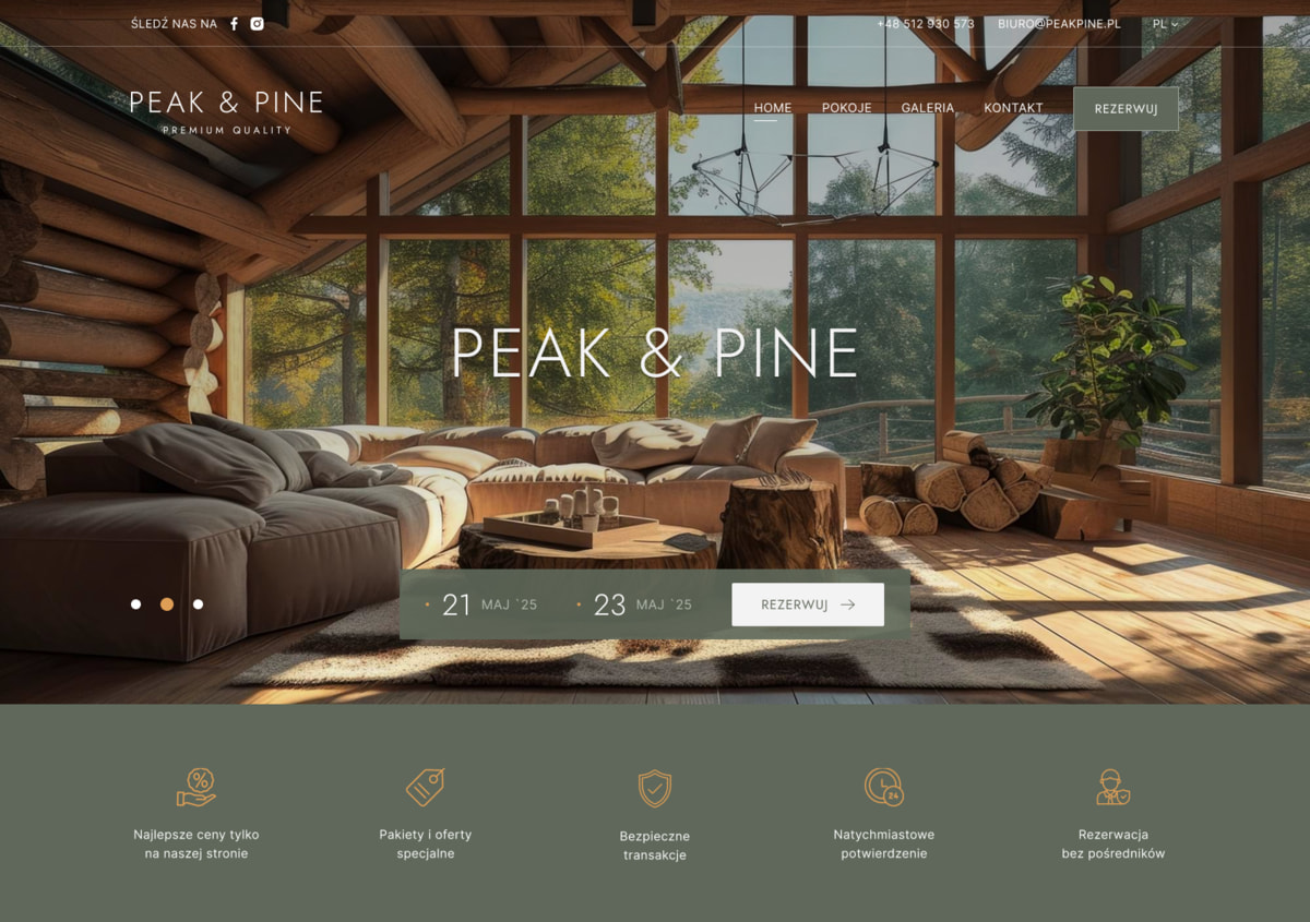 strony stylowe góry