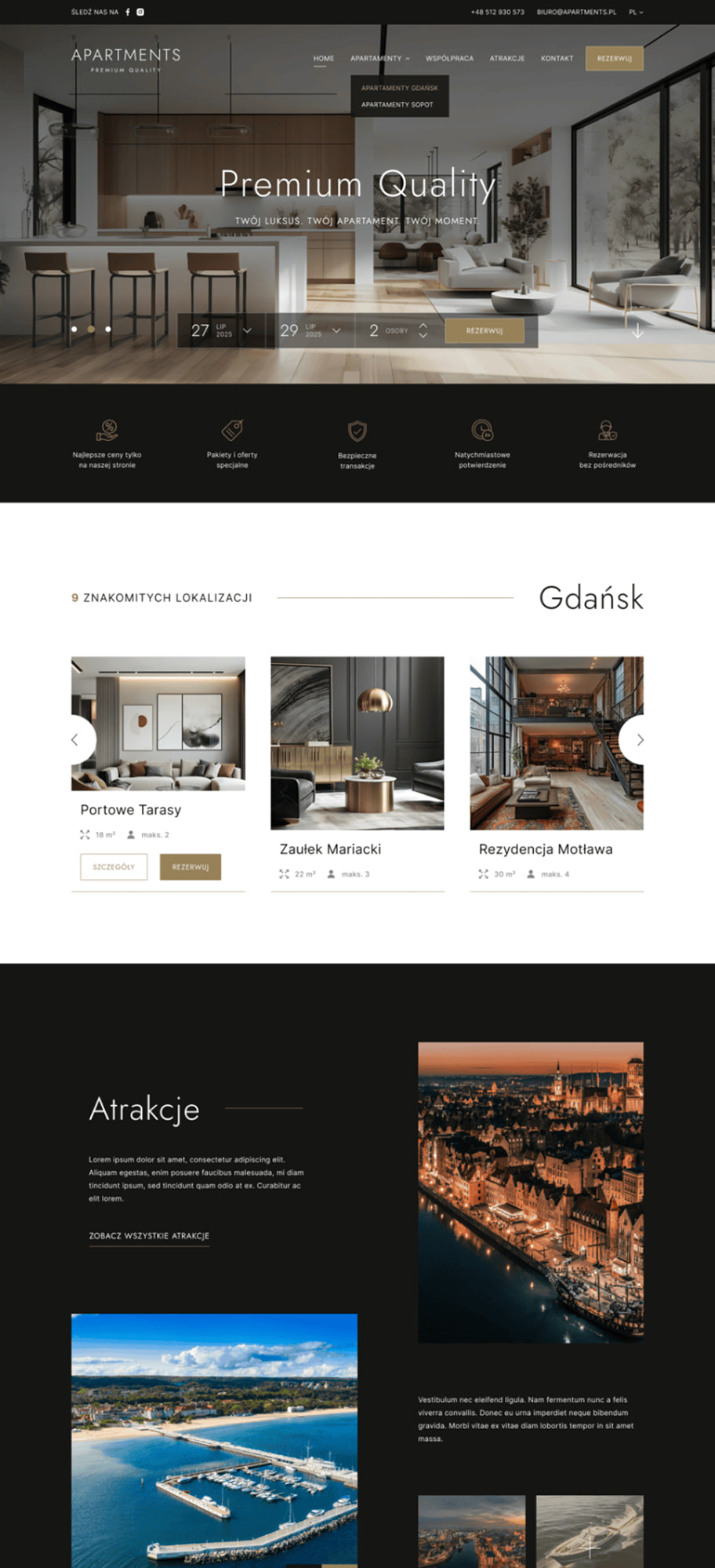 strony stylowe góry