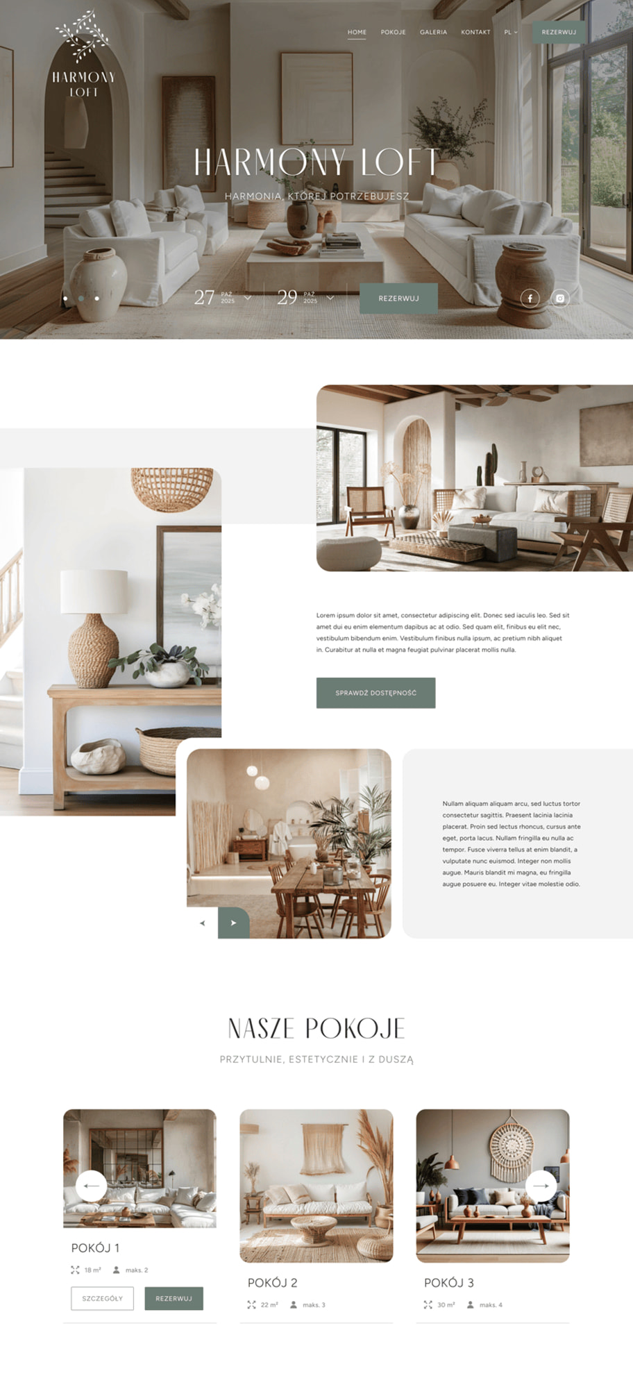 strony stylowe góry